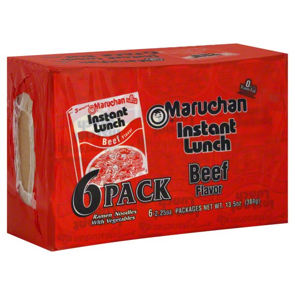 Maruchan Instant Lunch Beef Flavor Shop Soups & chili at HEB