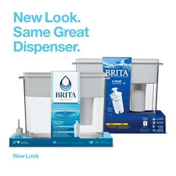 Brita Ultramax Water Filtration Dispenser, 27 cup