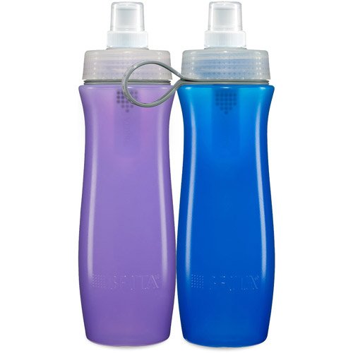 Brita Dark Blue & Violet Soft Squeeze Water Filter Bottles Shop Water filters at HEB