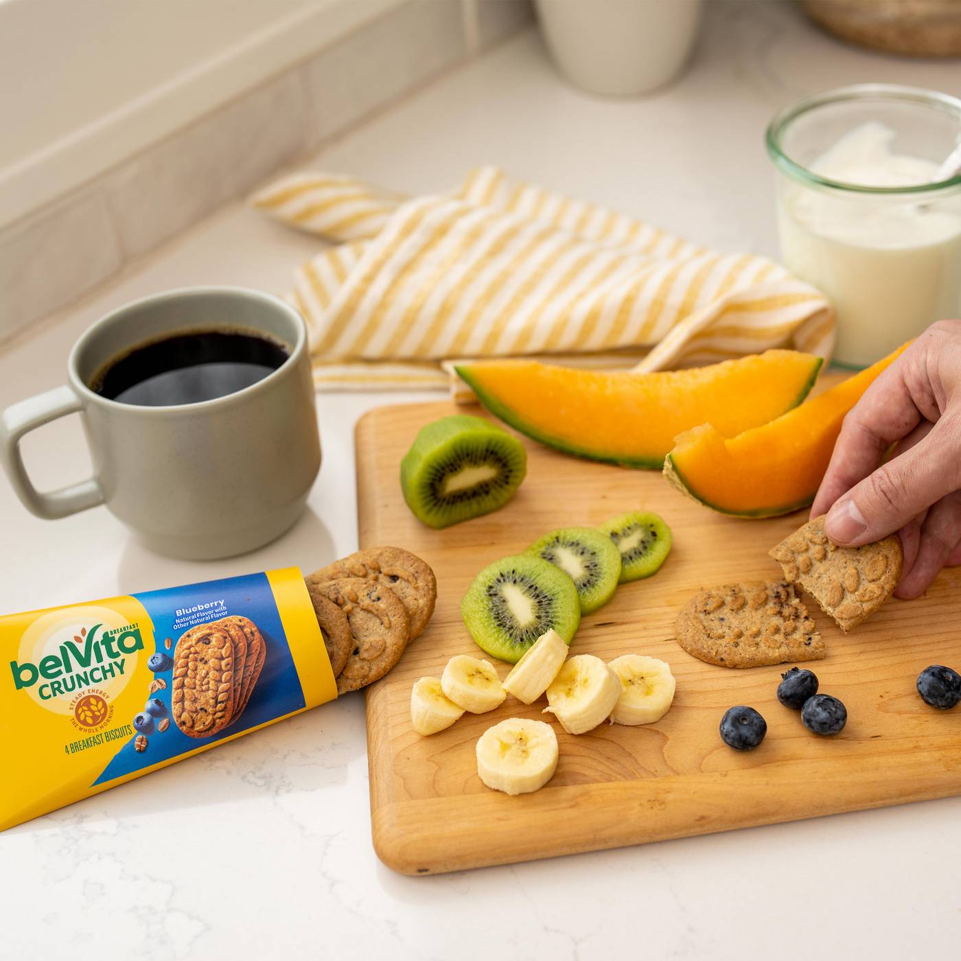 Belvita Blueberry Breakfast Biscuits; image 8 of 10