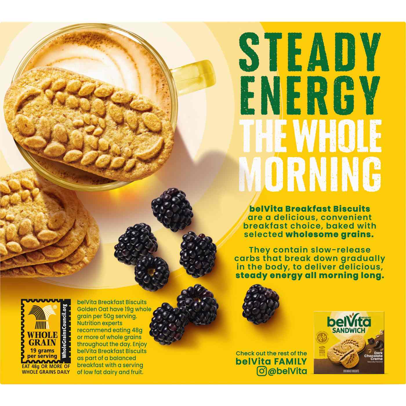 Belvita Golden Oat Breakfast Biscuits; image 10 of 10