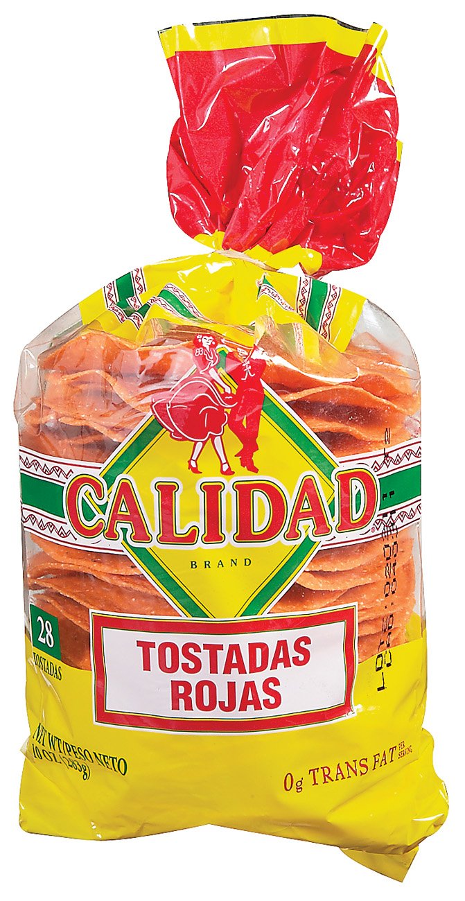 Calidad Red Tostadas - Shop Tortillas at H-E-B