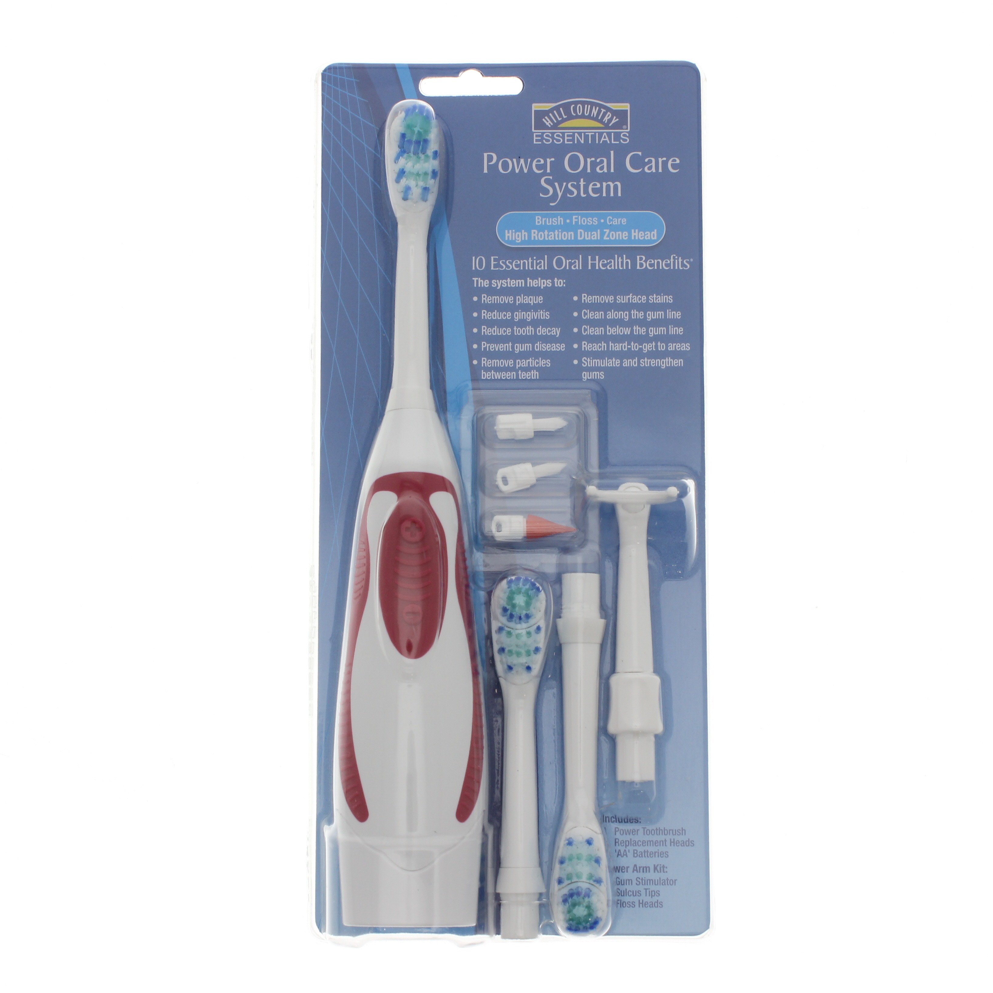 Hill Country Essentials Power Oral Care System Colors May Vary Shop