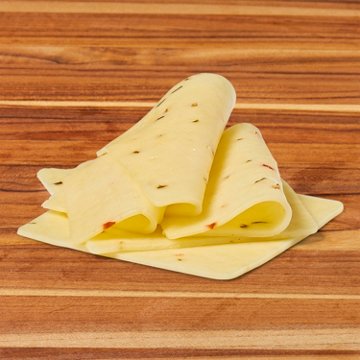 H-E-B Deli Jalapeño Jack Cheese, Sandwich Sliced, Avg. 0.5 lb