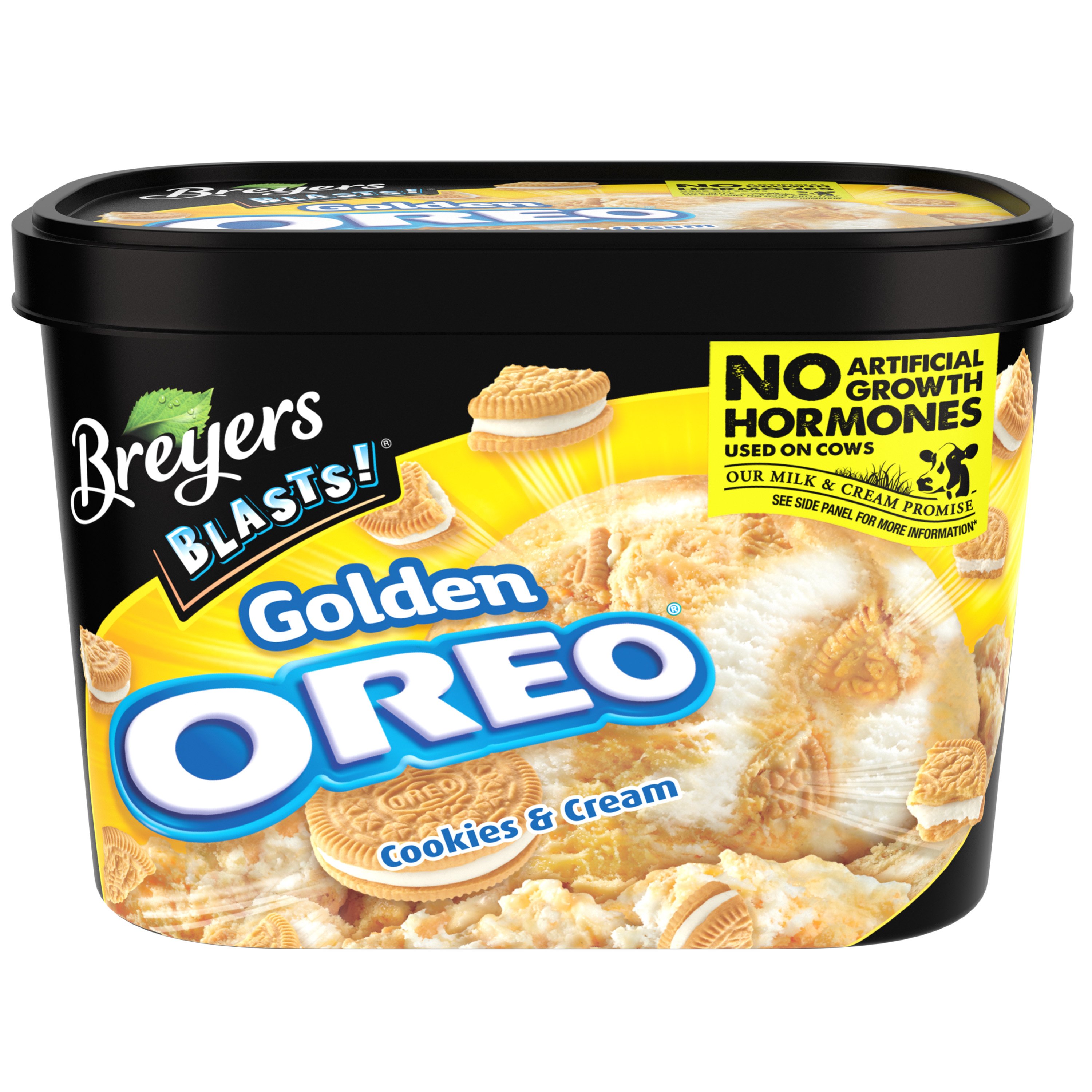 Breyers Blasts Golden Oreo Frozen Dairy Dessert Shop Ice Cream At H E B