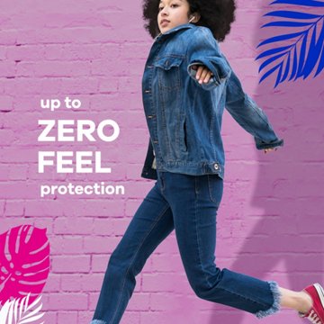 Always Radiant FlexFoam Pads Regular Absorbency, with Wings, Scented Size 1, 30 ct