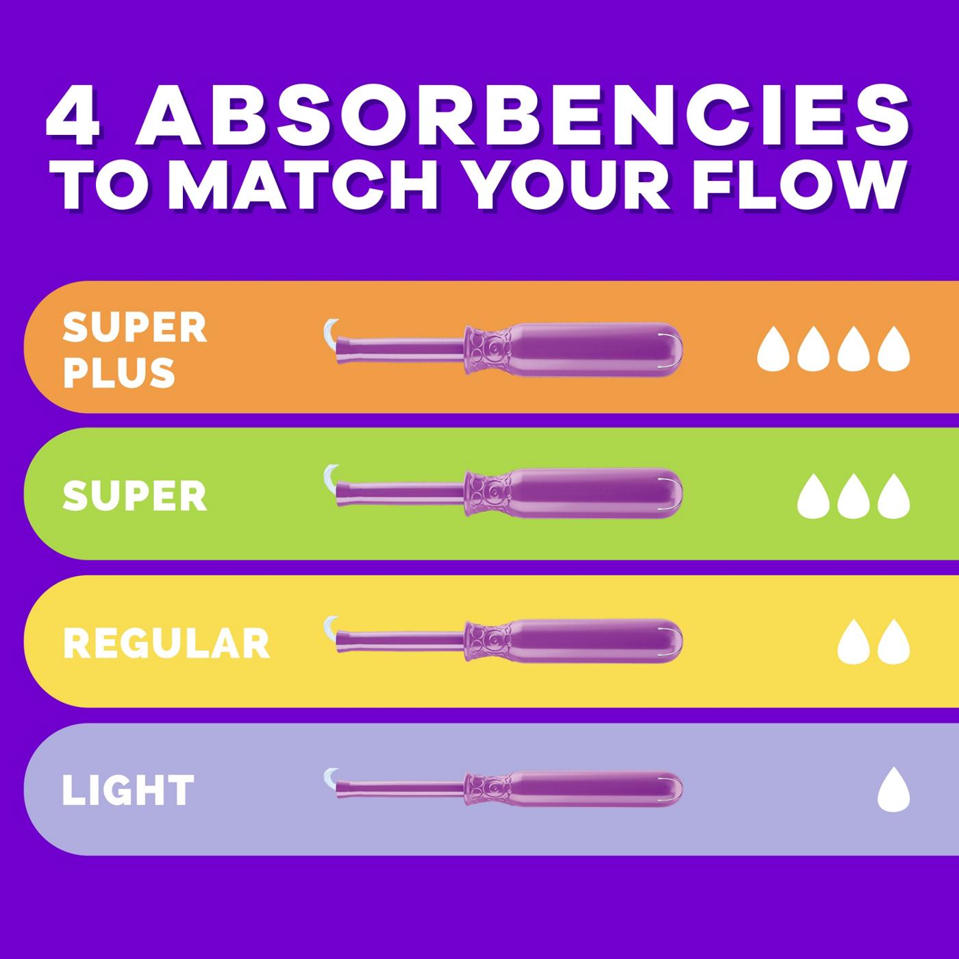 Tampax Radiant Tampons - Super; image 9 of 10