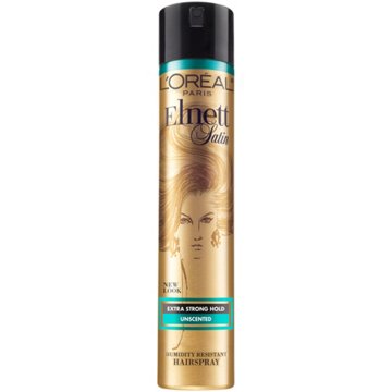 L'Oréal Paris Elnett Satin Extra Strong Hold, Light Hair Spray Unscented, 11 oz