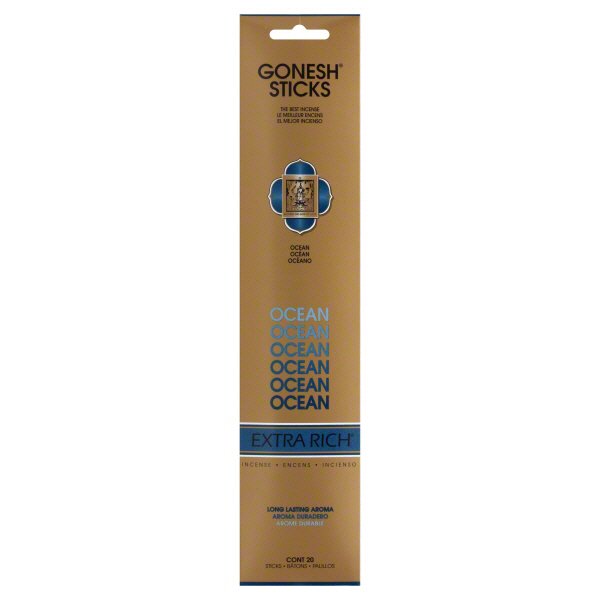 Gonesh Extra Rich Ocean Incense Sticks Shop Incense at HEB