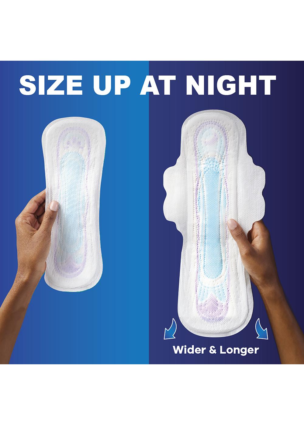 Always Ultra Thin Pads Long Absorbency Unscented without Wings Size 2; image 3 of 8