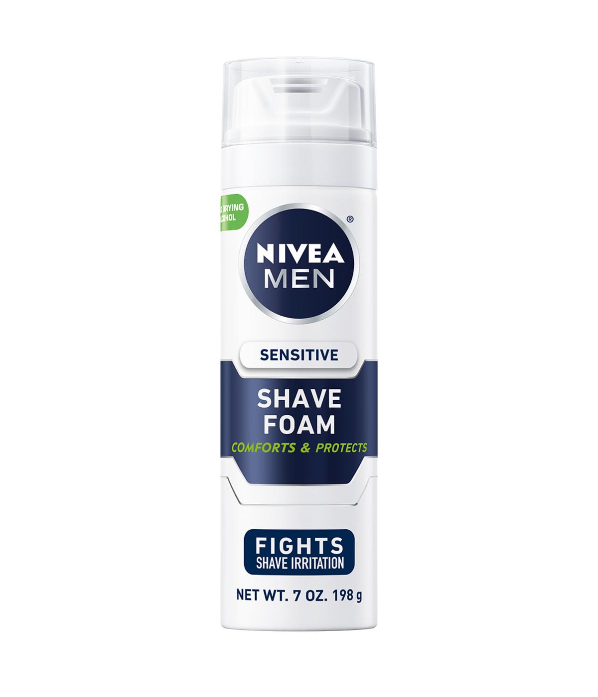 NIVEA Men Sensitive Shaving Foam 7 oz. Aerosol Can; image 1 of 3