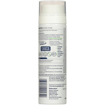NIVEA Men Sensitive Shaving Foam 7 oz. Aerosol Can, 7 oz