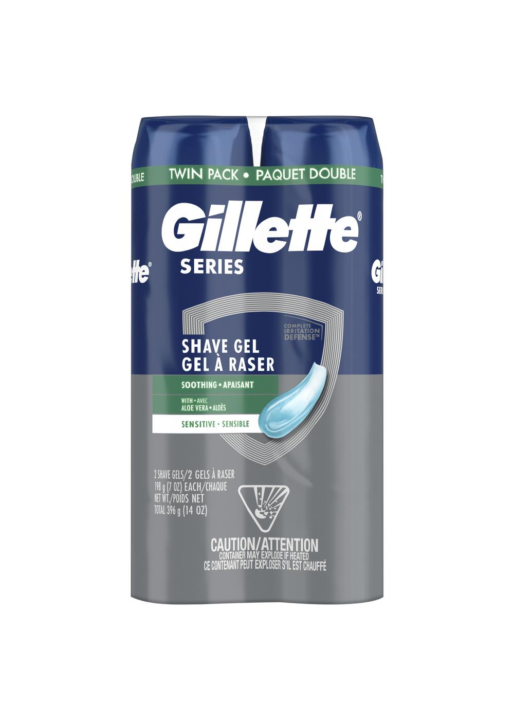 Gillette Series Shave Gel - Soothing; image 1 of 10