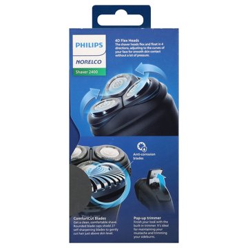 Philips Norelco Electric Rechargeable Shaver 2400