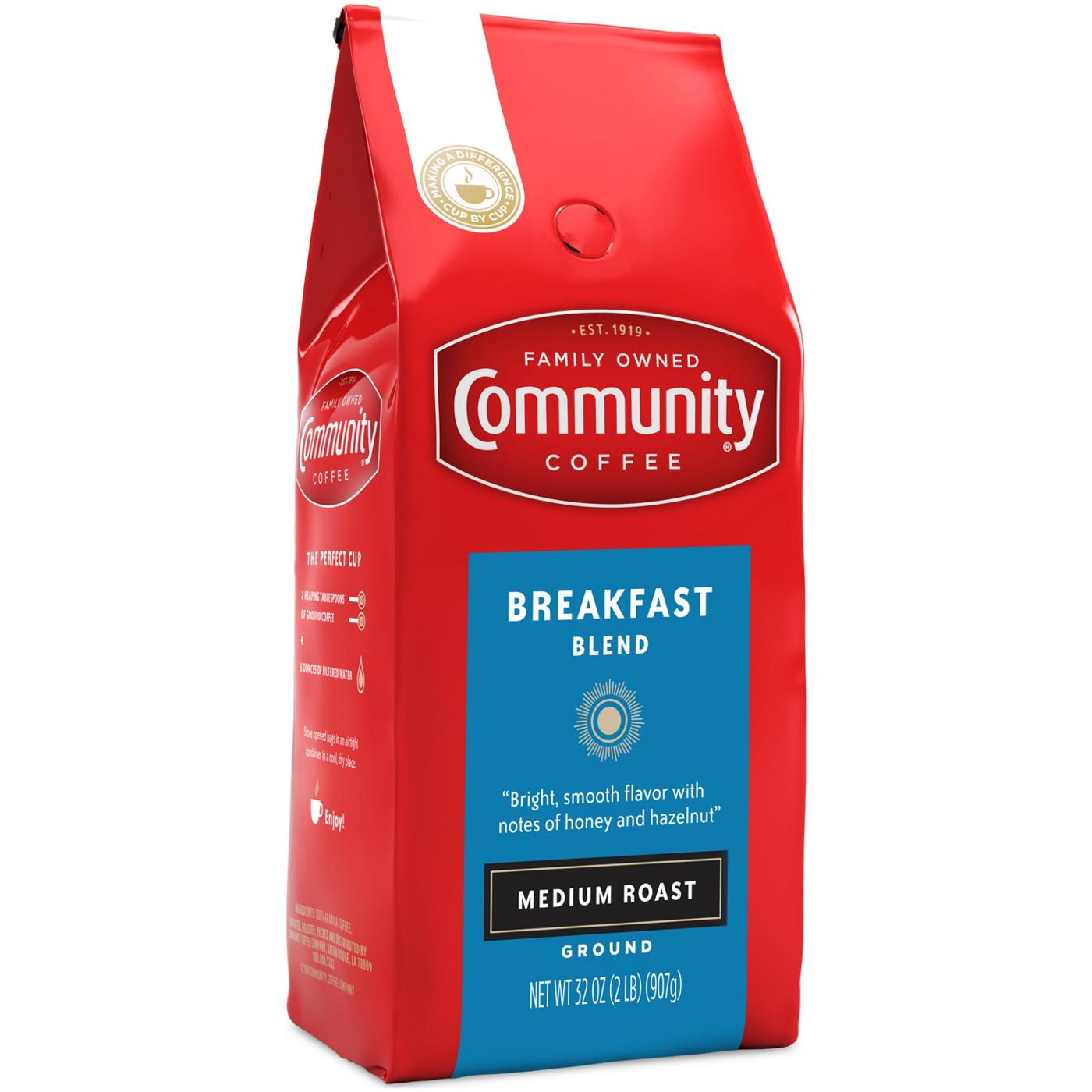 Community Coffee Breakfast Blend Medium Roast Ground Coffee; image 1 of 2