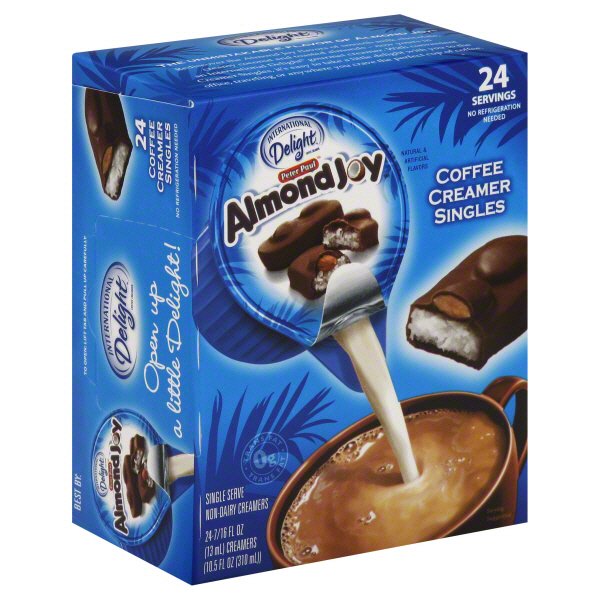 International Delight Almond Joy Coffee Creamer Singles Shop Coffee