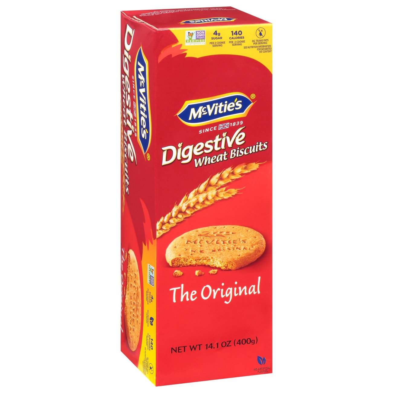 Mcvitie'S Digestive High Fibre Biscuits With Goodness Of