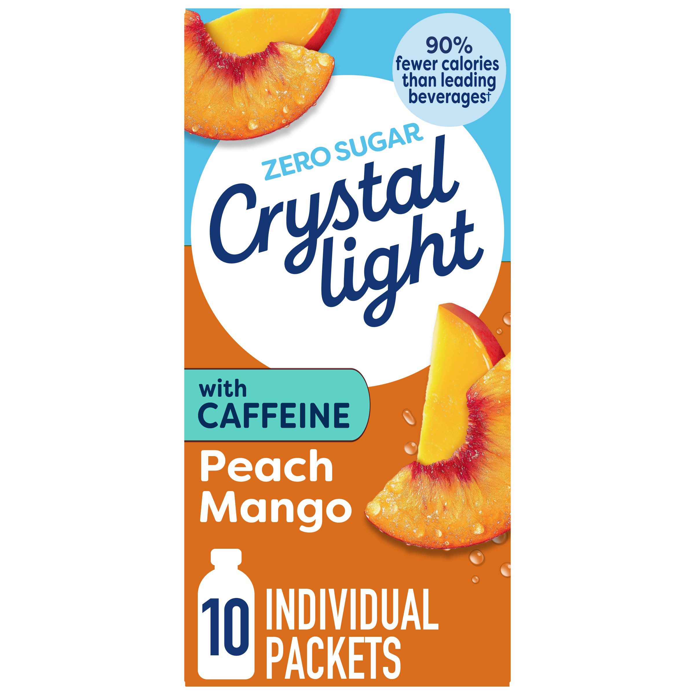Crystal Light On The Go Drink Mix - Peach Mango - Shop Mixes
