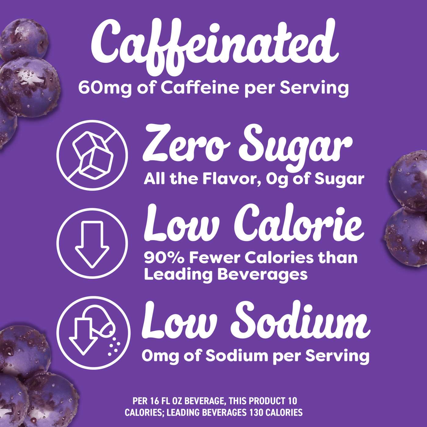 Crystal Light Grape On-The-Go Powdered Drink Mix with Caffeine Packets; image 5 of 5