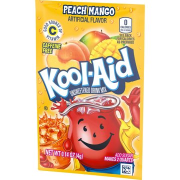 Kool-Aid Unsweetened Drink Mix Packet - Peach Mango