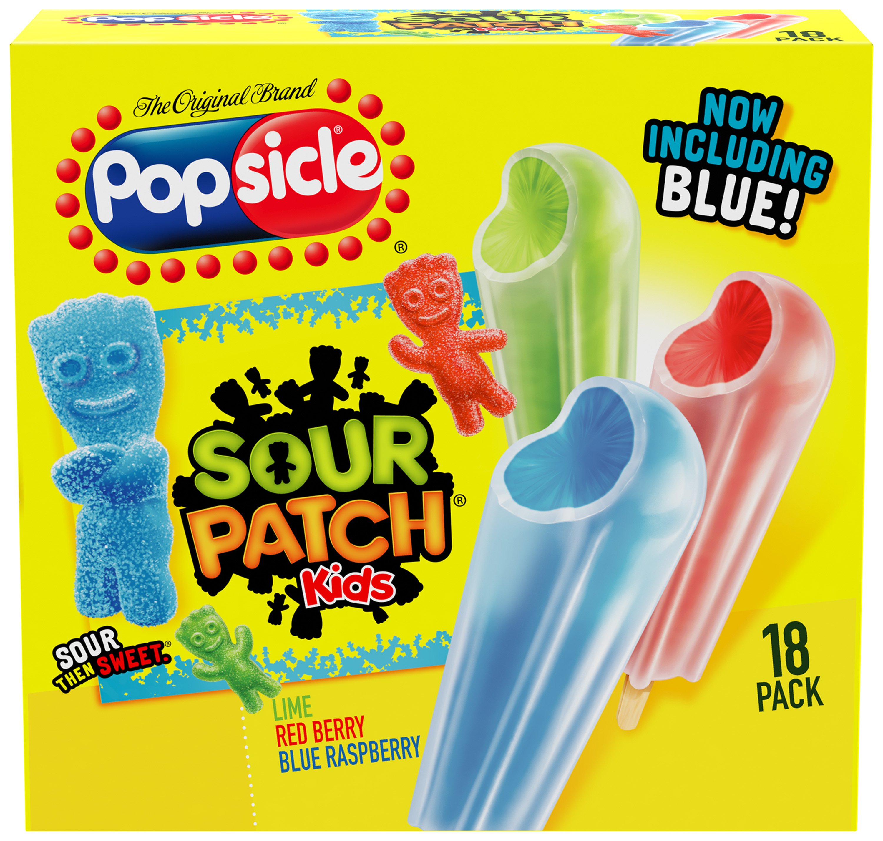 Popsicle Sour Patch Kids Ice Pops - Shop Ice Cream at H-E-B