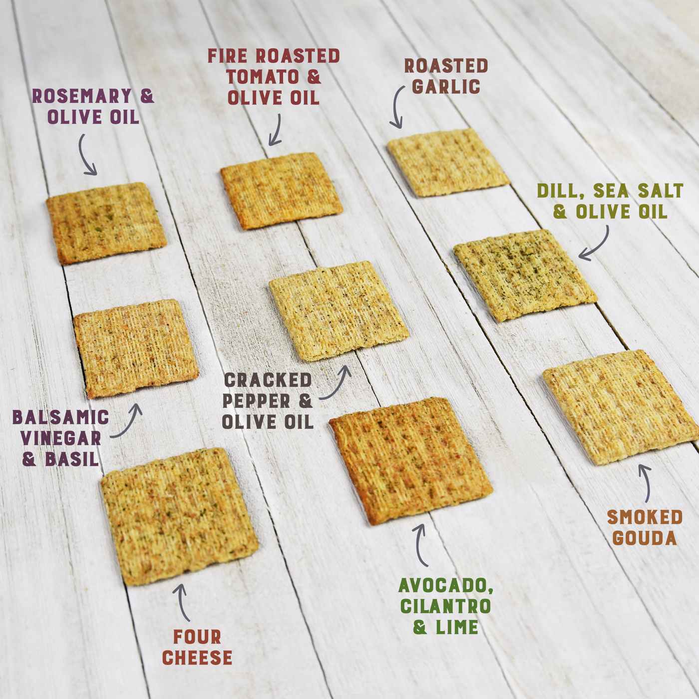 Triscuit Dill, Sea Salt & Olive Oil Whole Grain Wheat Crackers; image 5 of 10