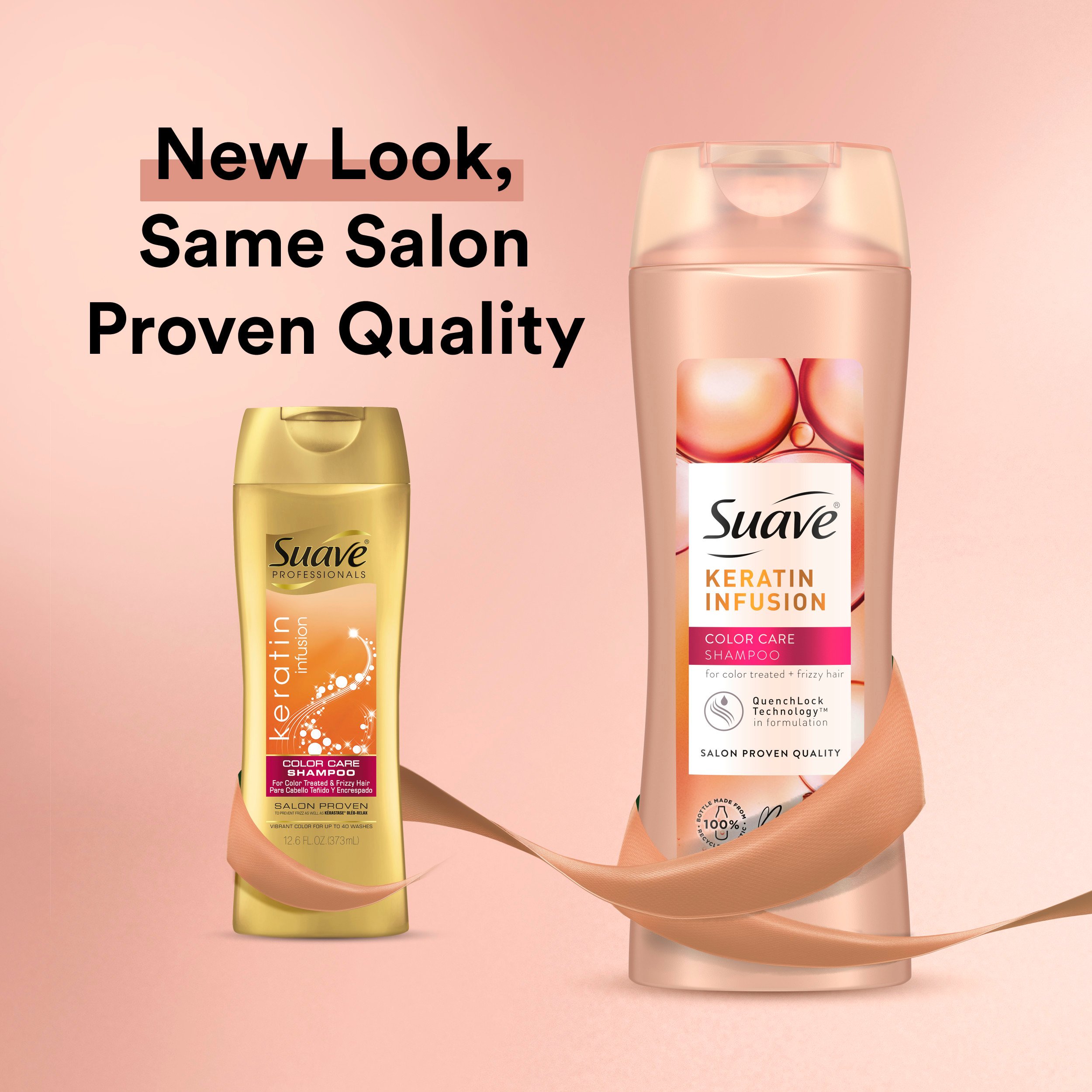 Suave Professionals Keratin Infusion Color Care Shampoo - Shop Shampoo &  Conditioner at H-E-B