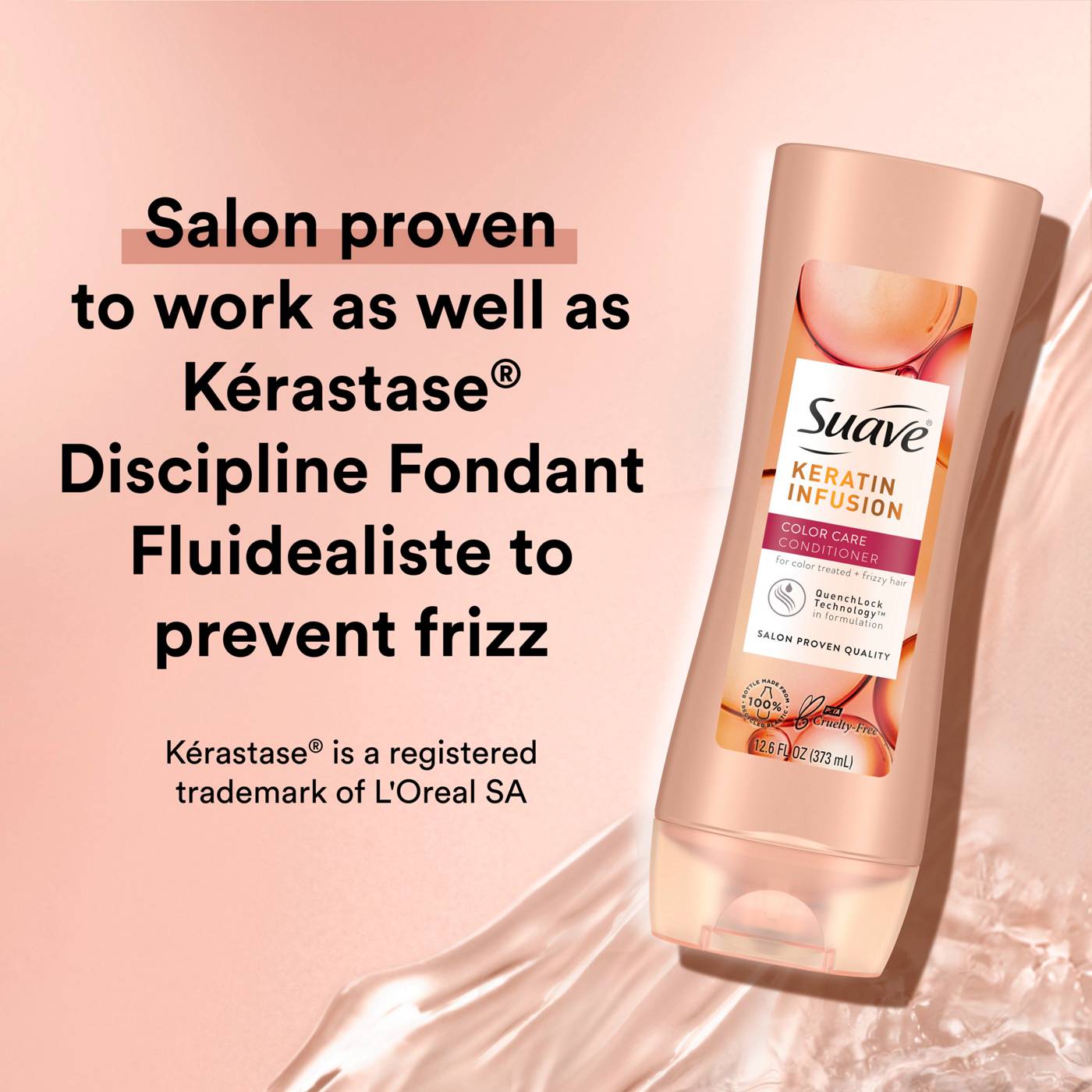 Suave Professionals Keratin Infusion Color Care Conditioner; image 7 of 7