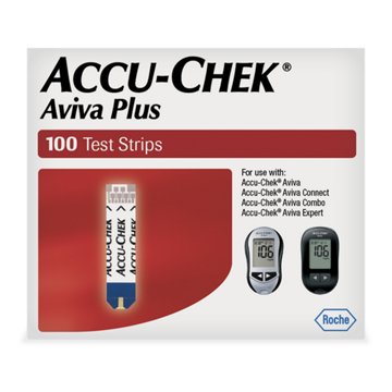 Accu-Chek Aviva Test Strips, 100 ct