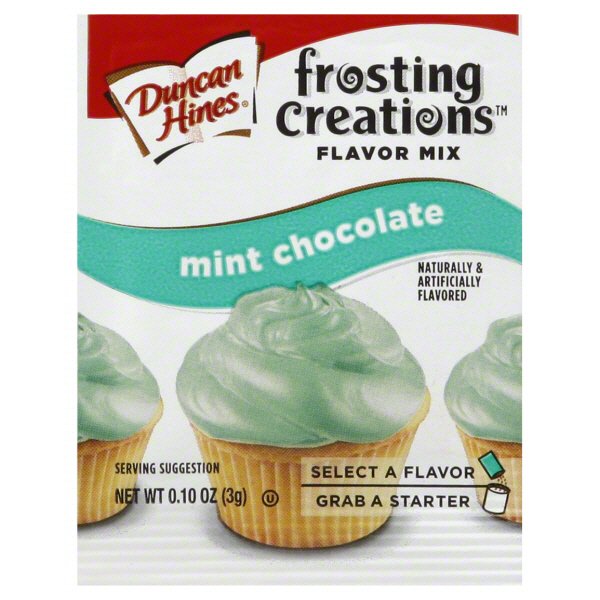 Duncan Hines Frosting Creations Mint Chocolate Flavor Mix Shop Baking