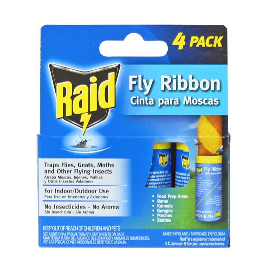  Raid Window Fly Trap, 4ct (Pack of 1) : Patio, Lawn