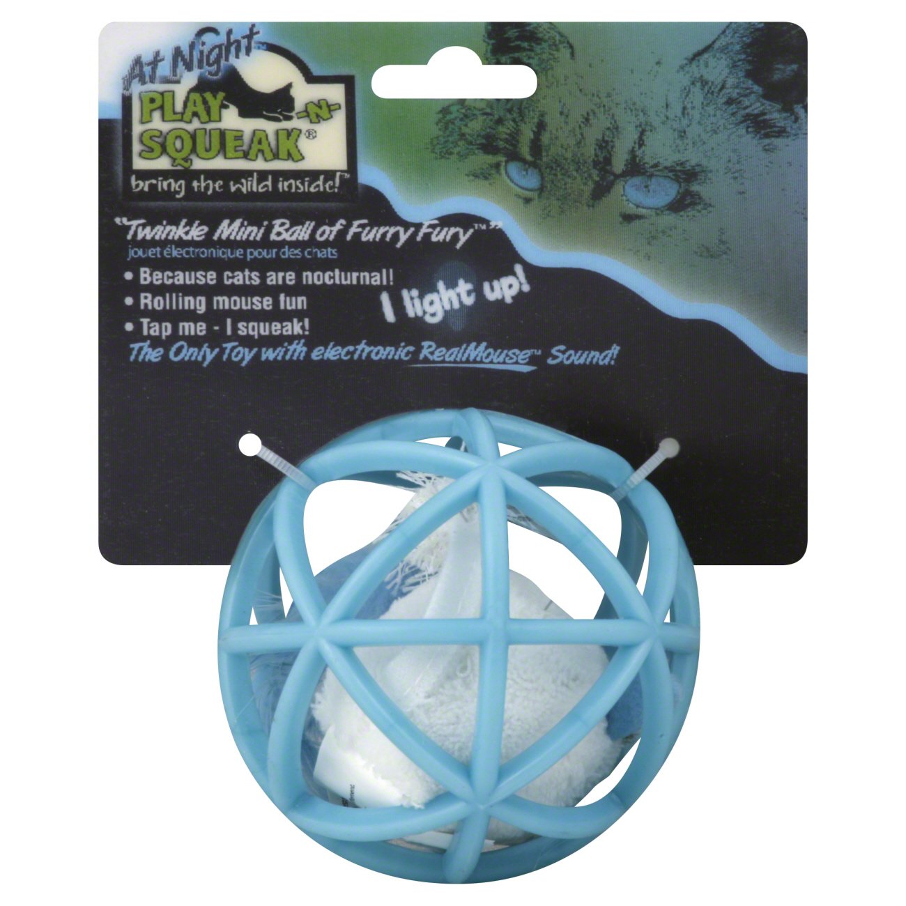 cat toy light up ball