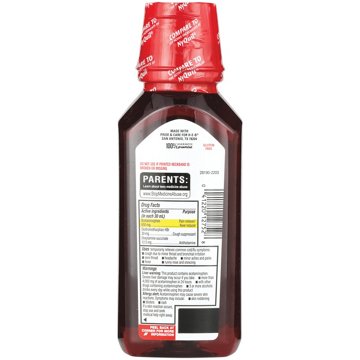 H-E-B Nighttime Cold & Flu Relief Liquid – Cherry Flavor, 12 oz
