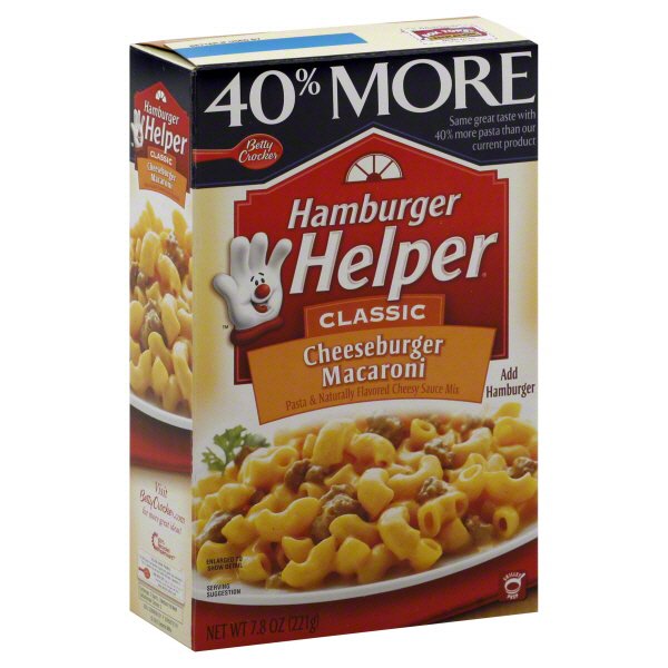 Hamburger Helper Classic Cheeseburger Macaroni Shop Pantry Meals at HEB