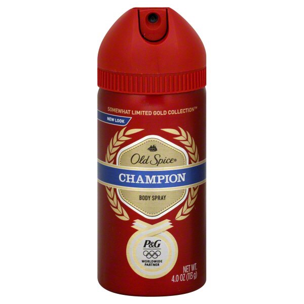 Old Spice Somewhat Limited Gold Collection Champion Body Spray Shop