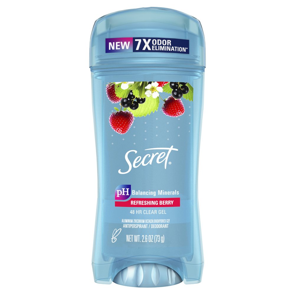 Secret Fresh Collection Fresh Antiperspirant Deodorant Clear Gel Berry 