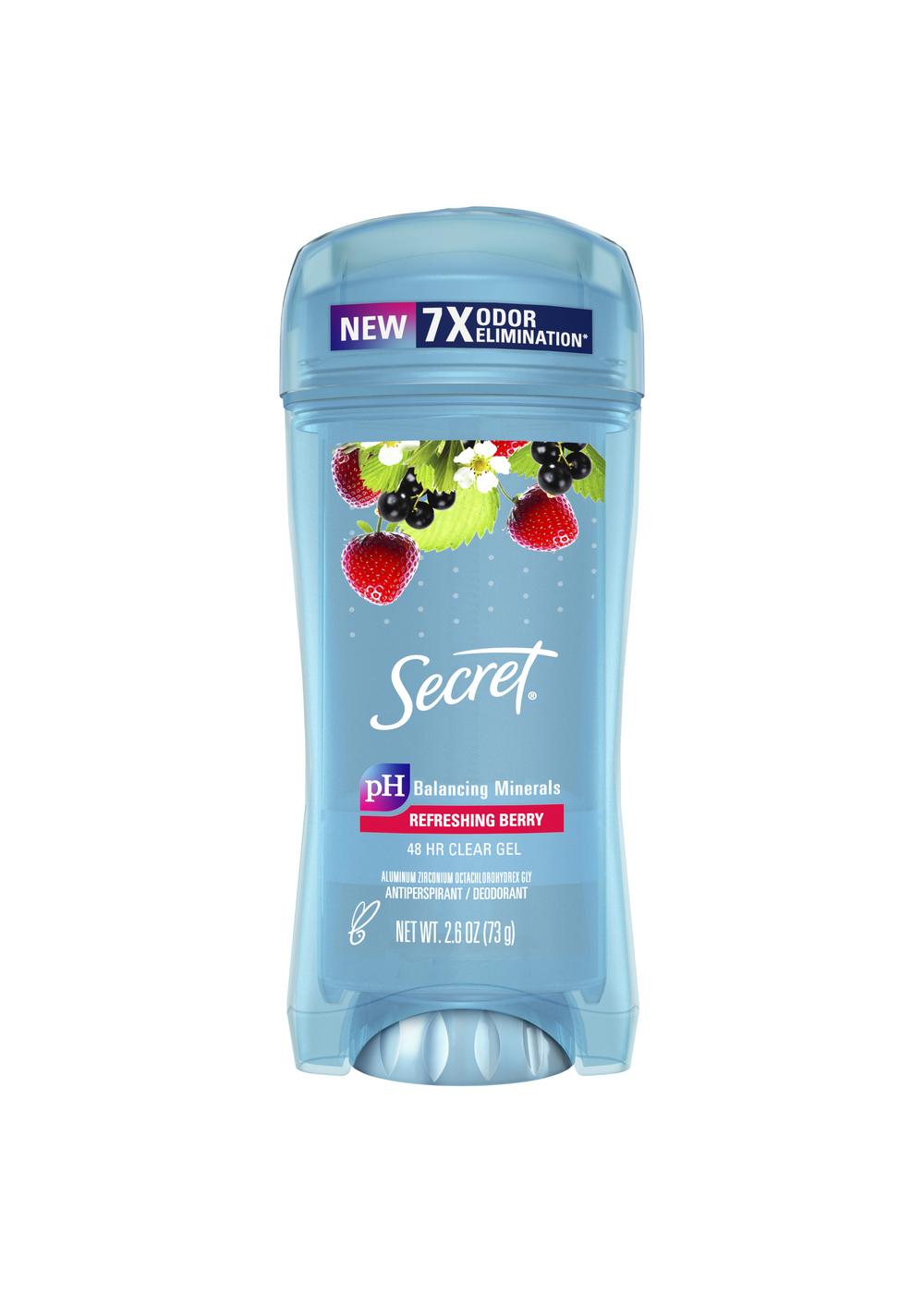 Secret 48 Hr Gel Antiperspirant Deodorant - Refreshing Berry; image 1 of 8