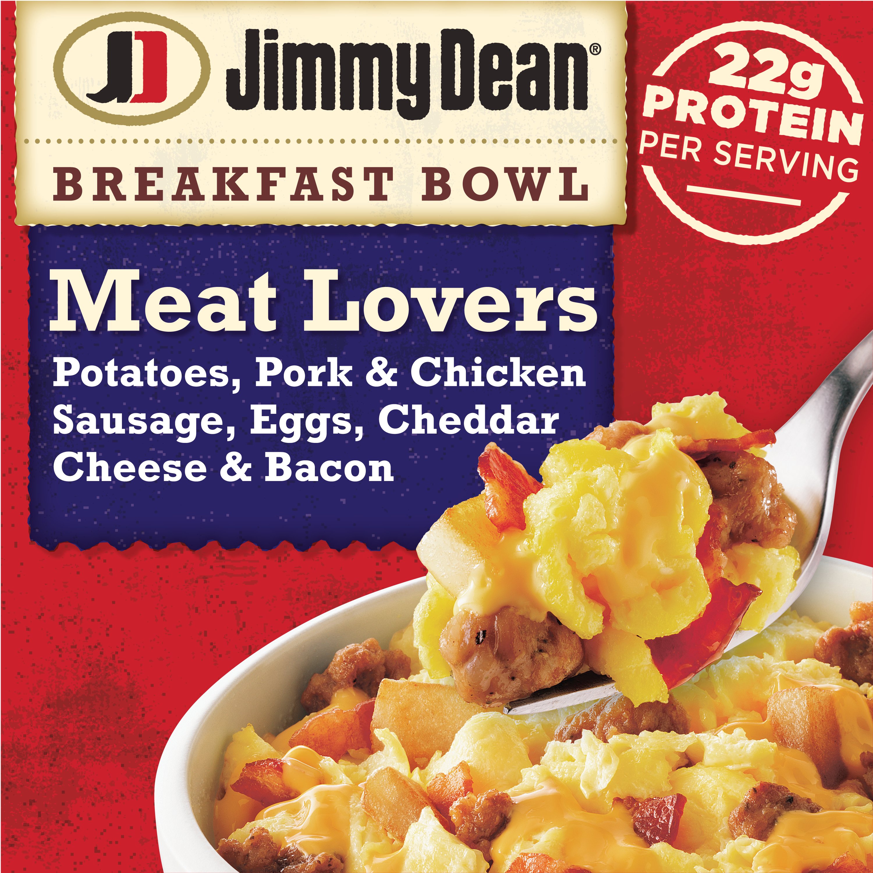 Jimmy Dean Meat Lovers Breakfast Bowl Shop Entrees Sides At H E B