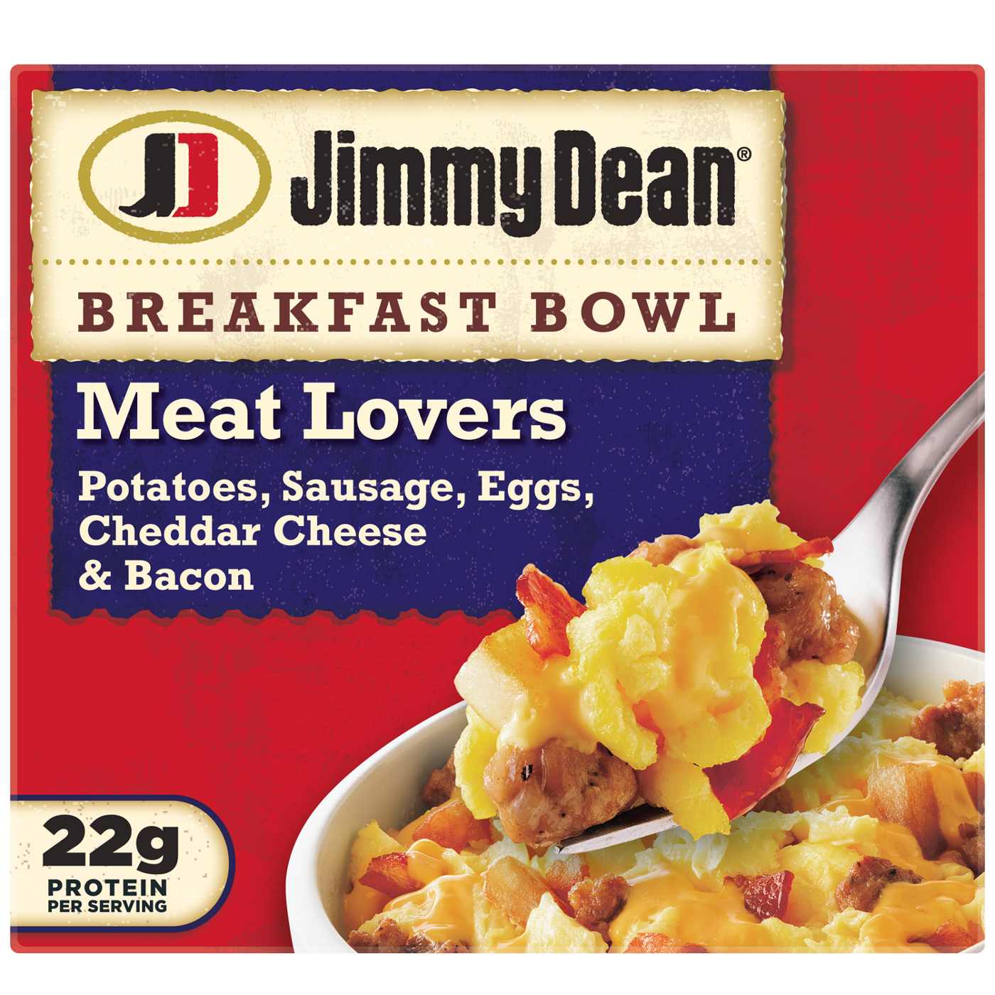 Jimmy Dean Meat Lovers Breakfast Bowl; image 1 of 3