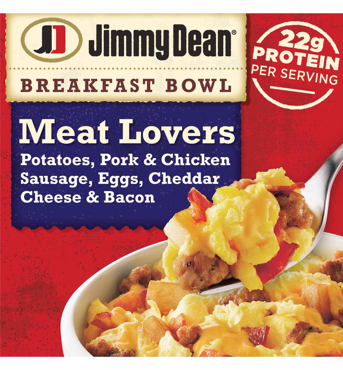 Jimmy Dean Meat Lovers Breakfast Bowl; image 1 of 3