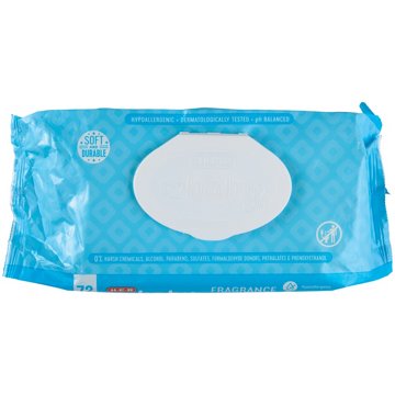 H-E-B Baby Wipes - Fragrance Free, 72 ct