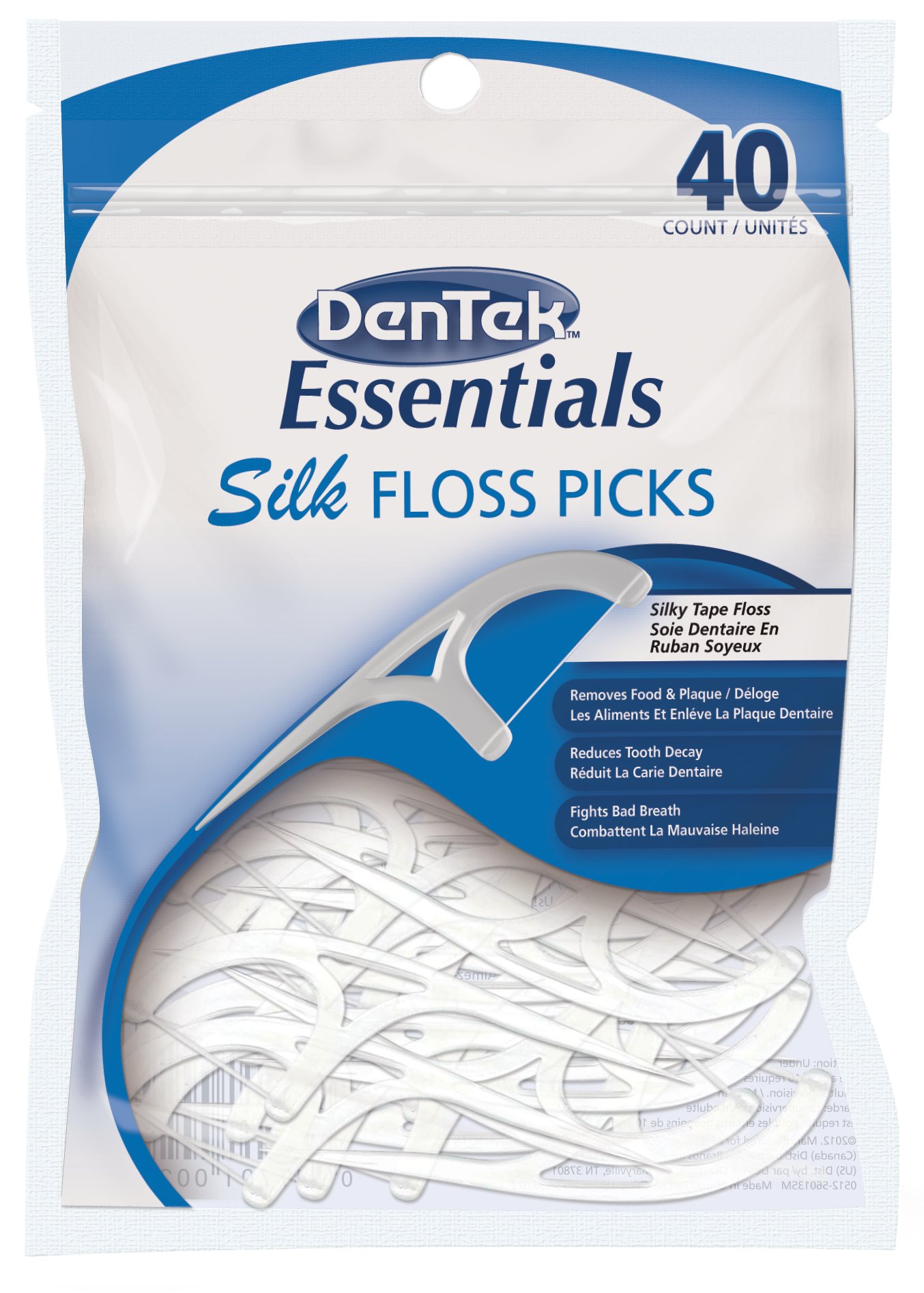 Dentek Essentials Silk Floss Picks Shop Floss at HEB