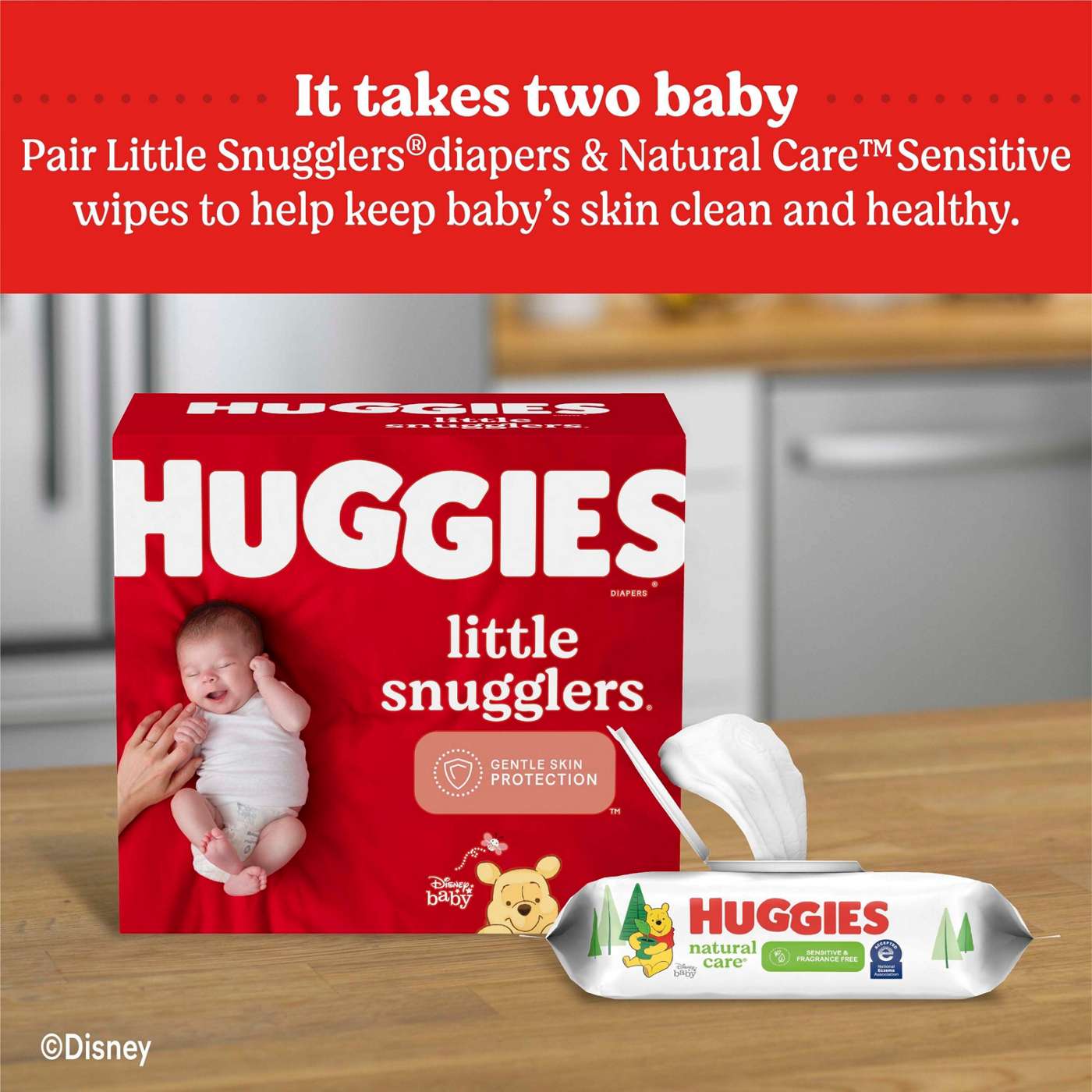 Huggies Natural Care Sensitive & Fragrance Free Baby Wipes 3 Pk; image 6 of 8
