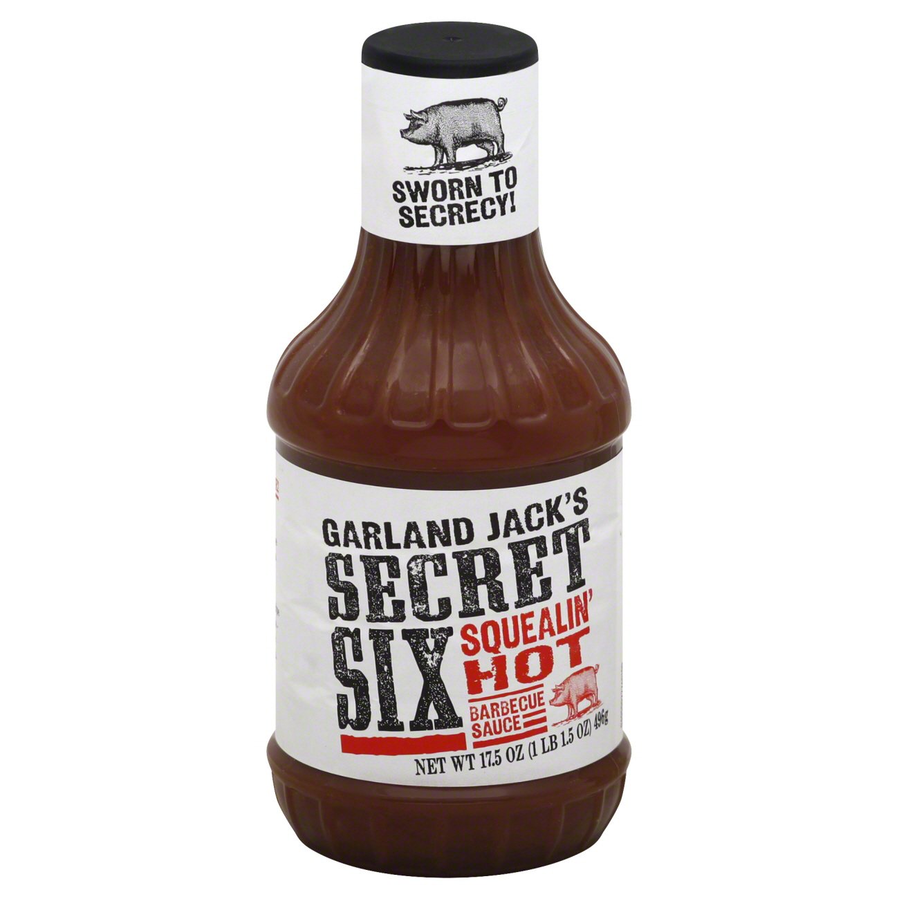 Garland Jacks Secret Six Squealin' Hot Barbecue Sauce Shop Barbecue