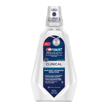 Crest Pro-Health Clinical Rinse Alcohol Free Mouthwash, 32 oz
