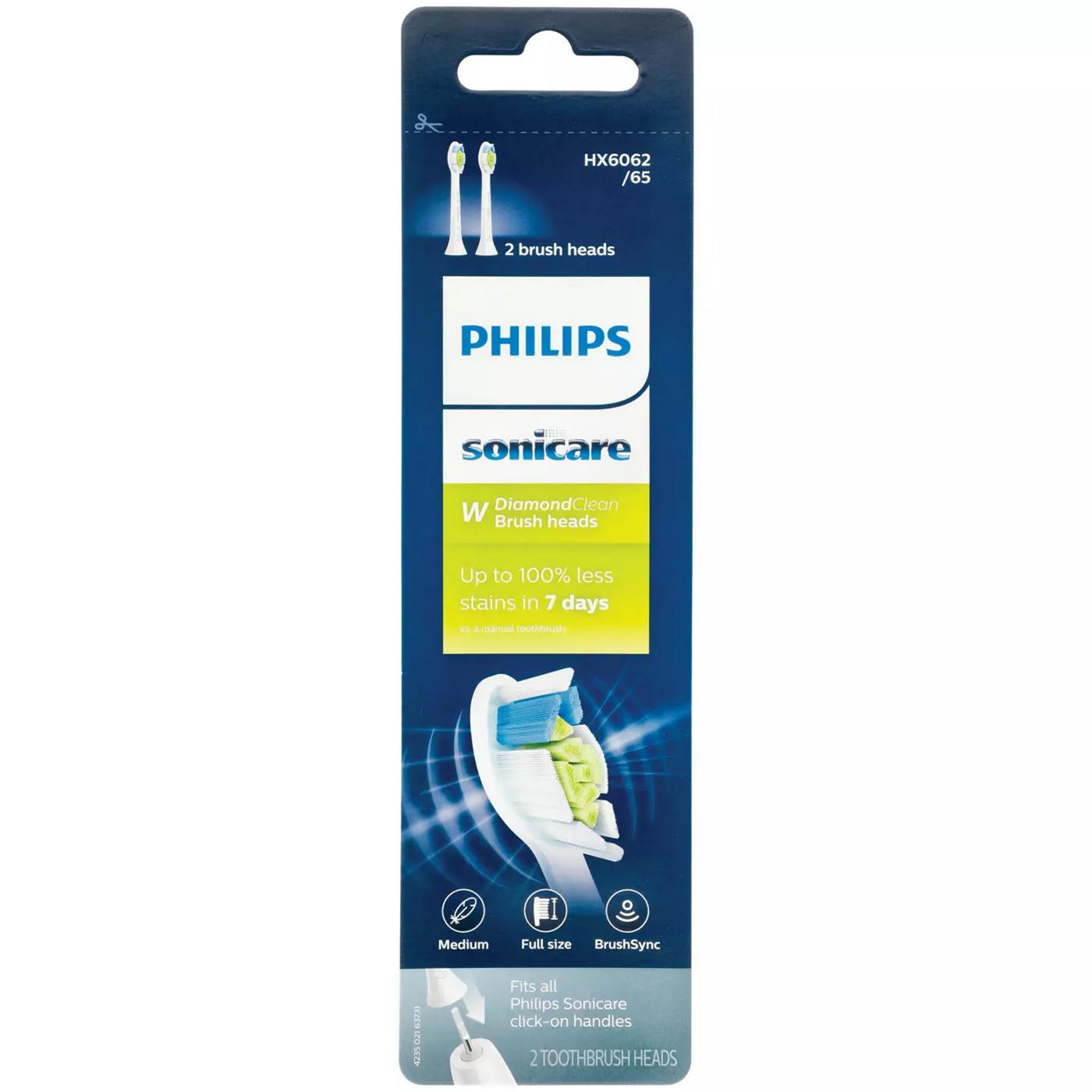Philips Sonicare Diamond Clean Brush Heads; image 1 of 3
