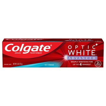 Colgate Optic White Advanced Anticavity Toothpaste - Icy Fresh