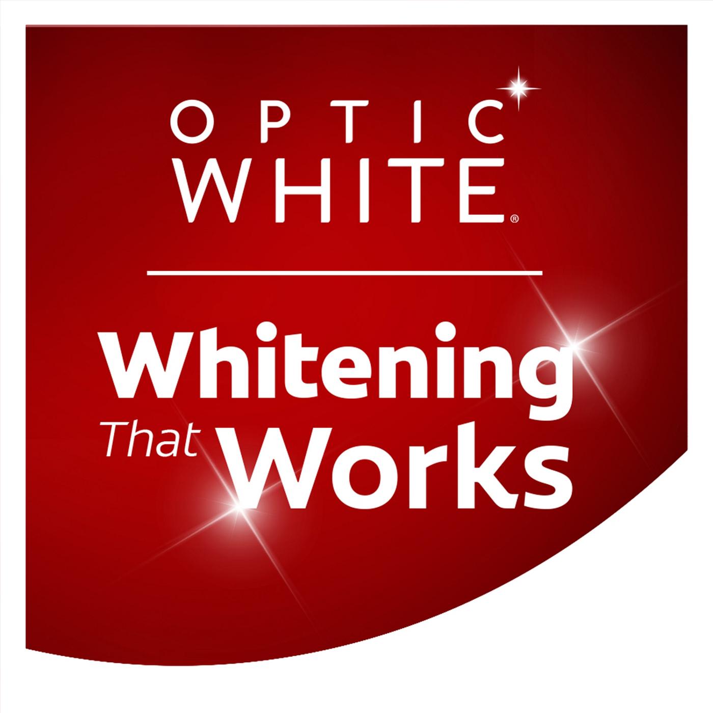 Colgate Optic White Advanced Anticavity Toothpaste - Icy Fresh; image 8 of 8