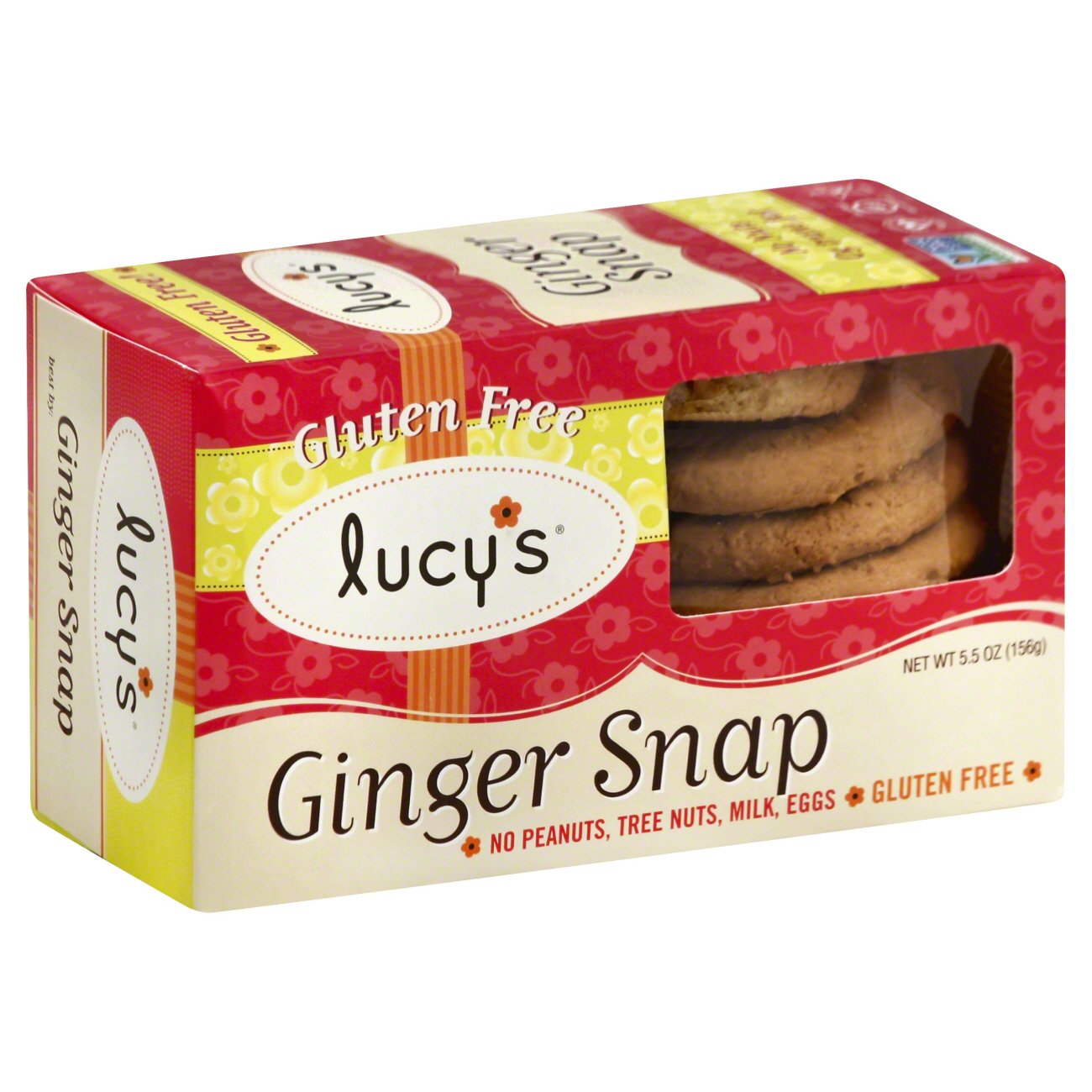 Lucy's Gluten Free Ginger Snap Cookies Shop Cookies at HEB