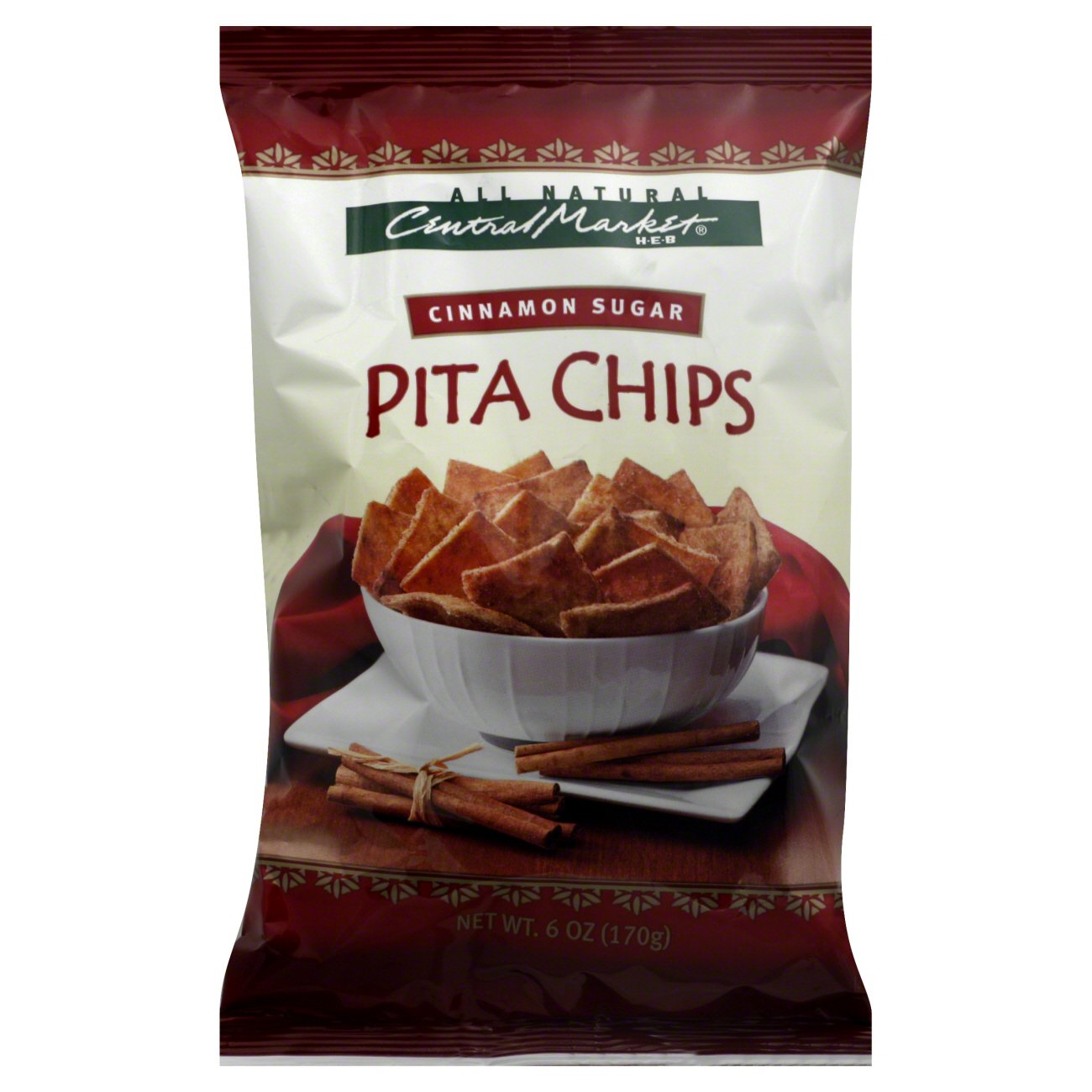 Central Market Cinnamon Sugar Pita Chips Shop Chips at HEB